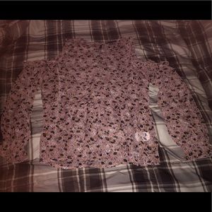 Abercrombie & Fitch Cold-Shoulder blouse.